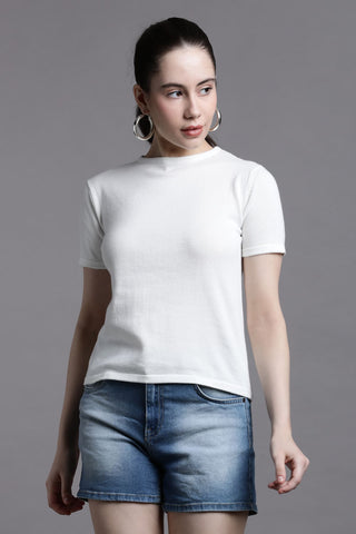 WHITE ESSENTIAL TOP