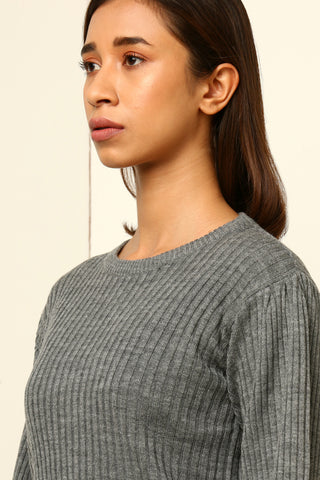 RIBBED SWEATER (LTP1001-G3)