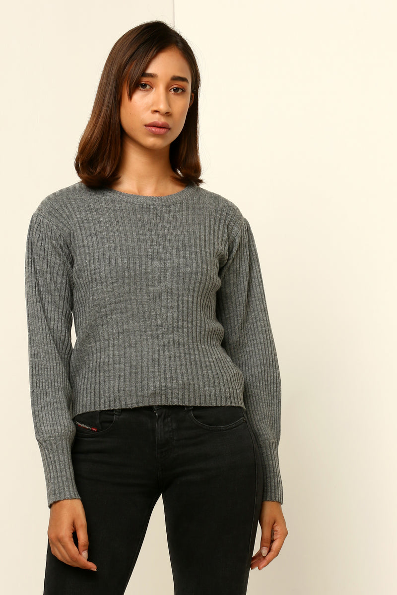 RIBBED SWEATER (LTP1001-G3)