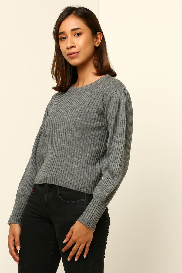 RIBBED SWEATER (LTP1001-G3)