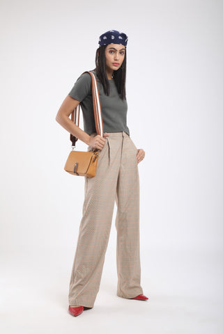 SOLID CROP TOP WITH SHORT SLEEVES -3 (BM222-N3)